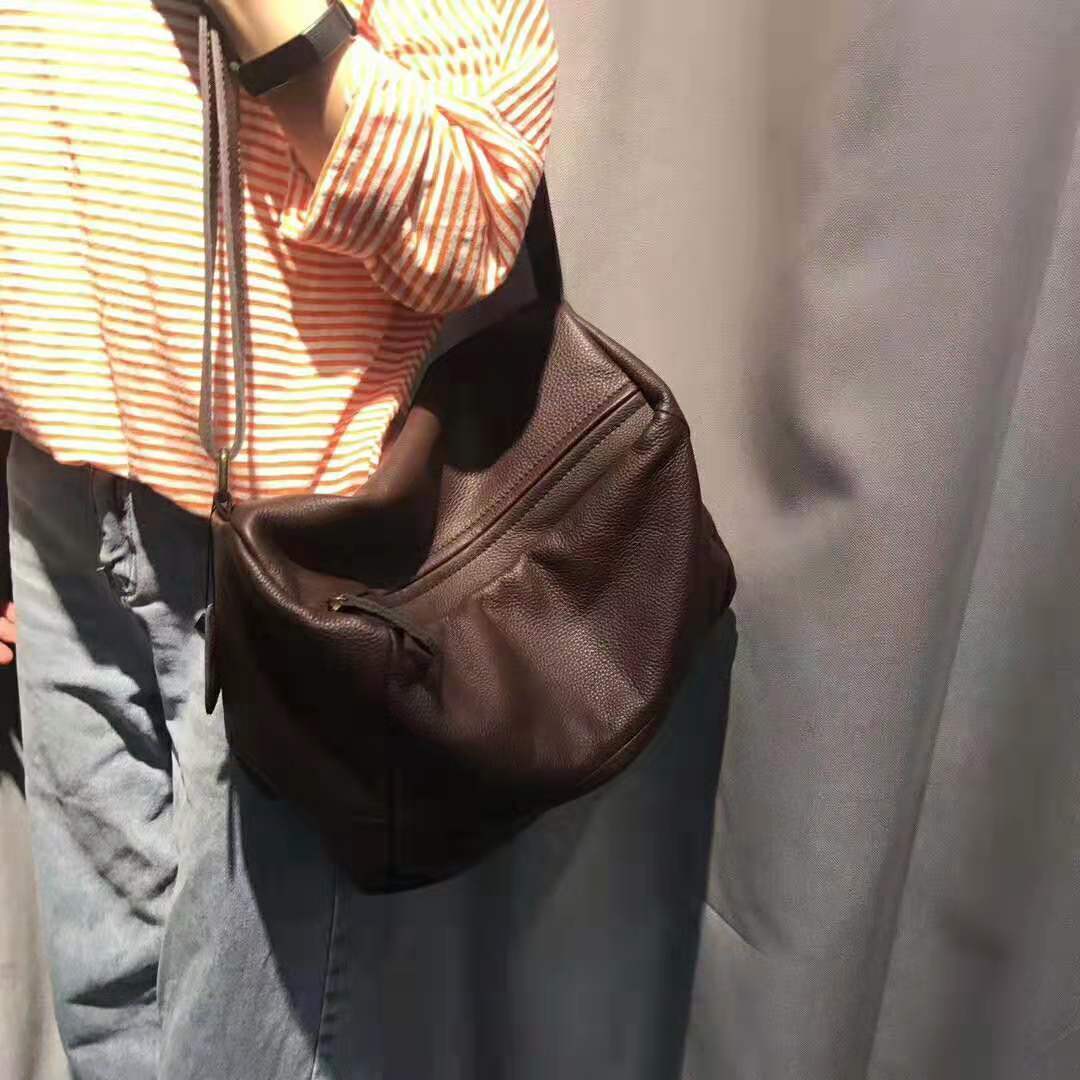 Simple Style Women Shoulder Bag100% Soft Genuine Leather Crossbody Lady High Quality Casual Travel Messenger Bag Check BagVoyage