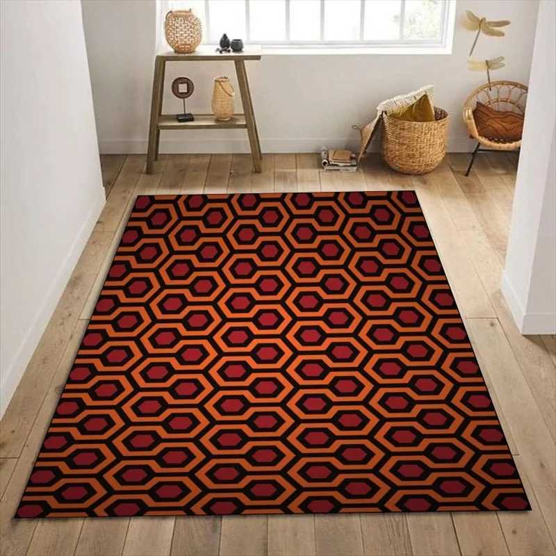 Carpet Geetric Modern Rug The Shining Background Carpet Overlook Hotel Area Rug Wen Gift Rug Living Ro Bedro Decorative Carpet Z241113