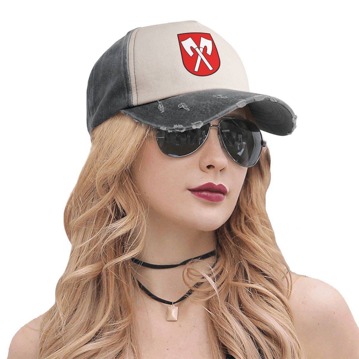Coat of of Biel/Bienne, Arms Switzerland Baseball Cap Hood Mountaineering tea Hat Anime Elegant Women's Hats Men's smile Biel/Bienne, Biel/B