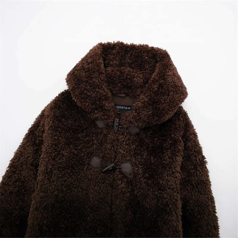 shanshi fur coat women Autumn New and Jacket Women's Fashion Style Artificial Fur Effect Short