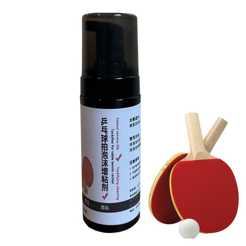 Cleaner Pong Ping Bat PingPong Paddle Cleaning Spray Kit 100ml Table Tennis Racket Foam Cleaner Spray For Bat And Racket smile