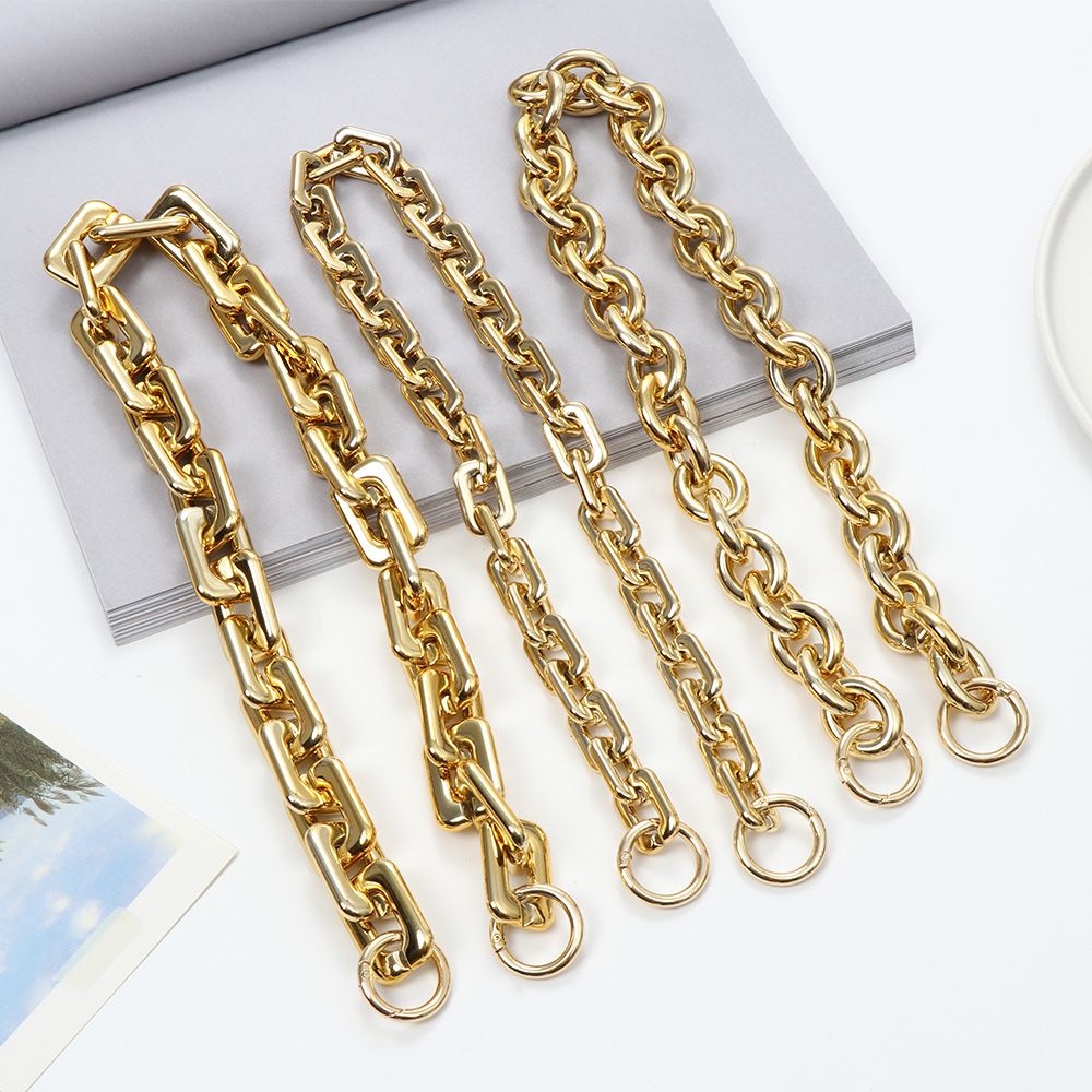 Bags Accessories Metal Shining Purse Chain Handbag Bag Straps Shoulder Bag Accessories Bag Chain smile
