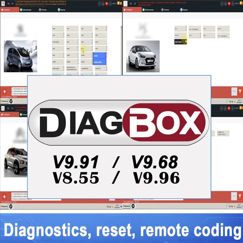 V9.68 Diagbox V9.96 V9.91 V8.55 Full Update For Lexia3 Pp2000 Lexia-3 Diagbox 9.96 For Citroen/Peogeot ddmysmile Diagnostic Tool To 2022 Smile