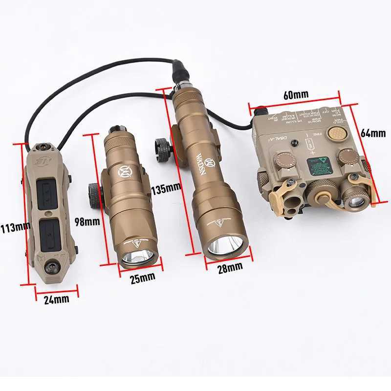 WADSN tactical DBAL-A2 red green blue dot laser M300A hunting reconnaissance light set DBAL A2 white D flash with precision switch W241112