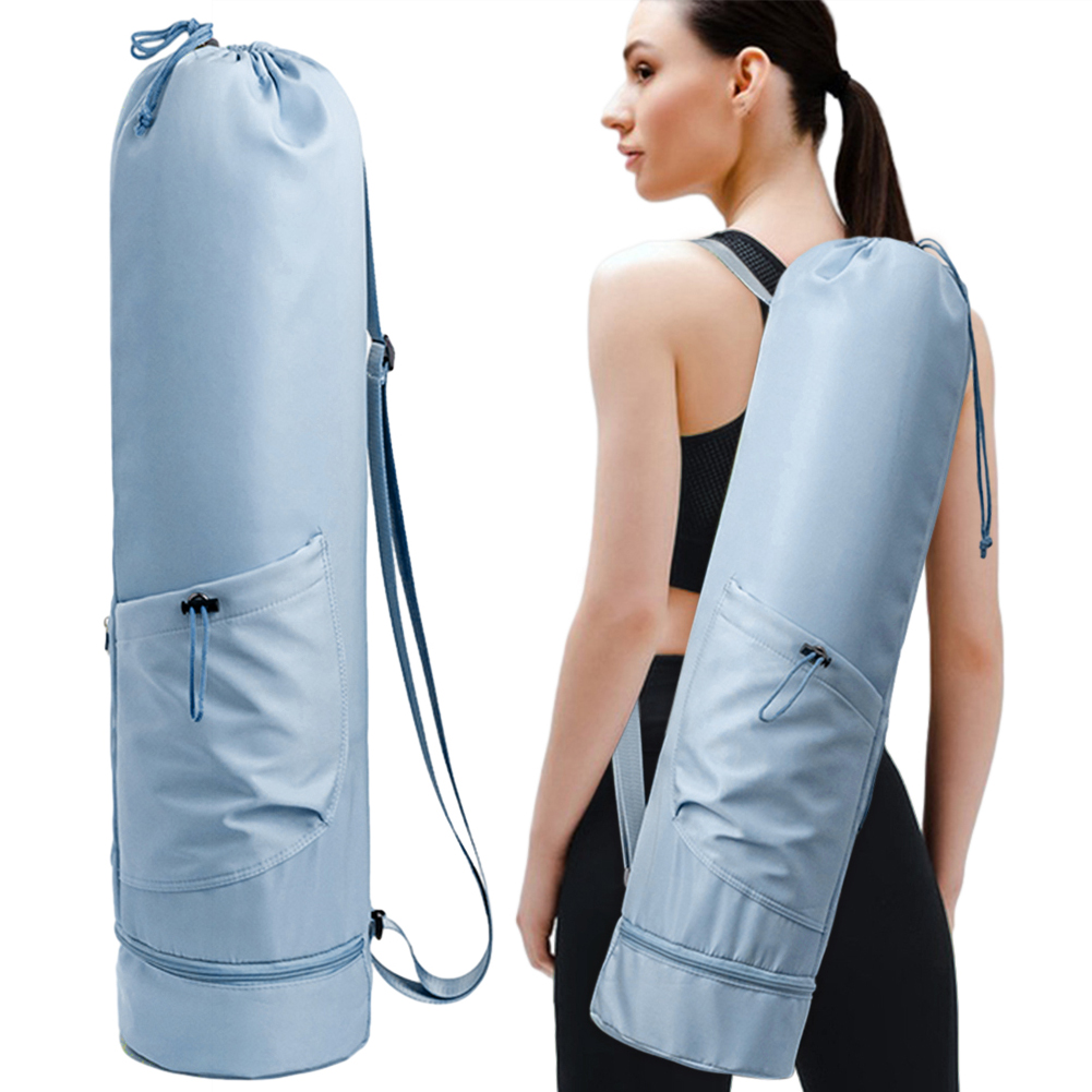 Yoga Bag Gym Mat Yoga Bag with Bottle Pocket Exercise Yoga Mat Bag Yoga Mat Storage Bag for Pilates Yoga Mats & Yoga Accessories & smile & &