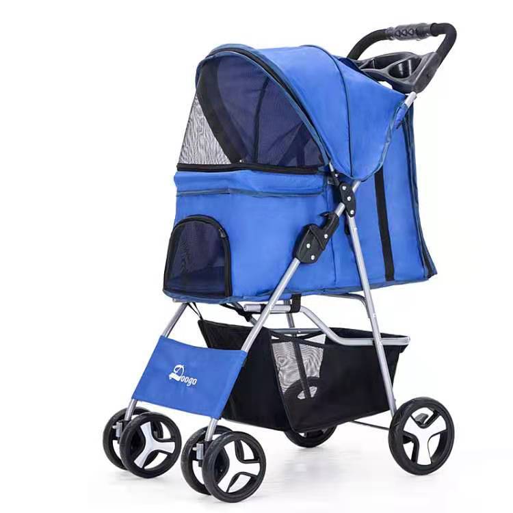 Multifunction Large Wheels Cat Dog Pet Basket for Stroller