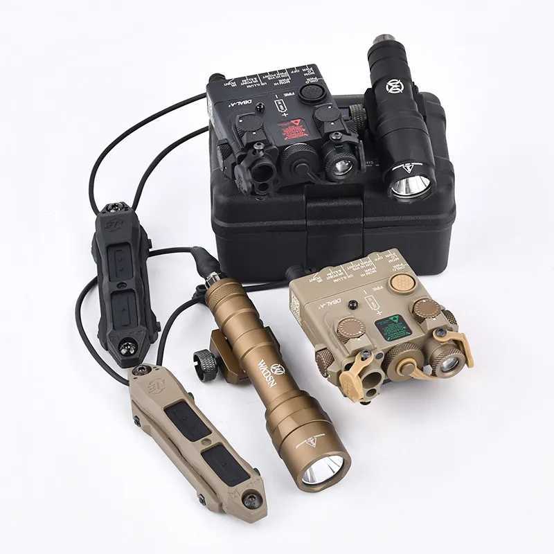 WADSN tactical DBAL-A2 red green blue dot laser M300A hunting reconnaissance light set DBAL A2 white D flash with precision switch W241112