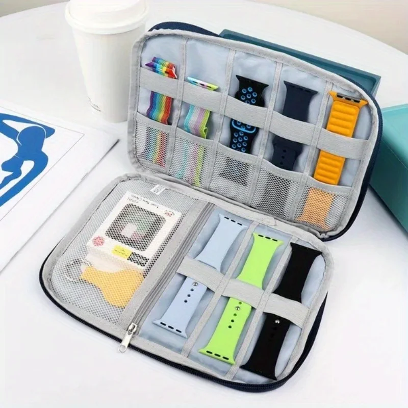 Box Multifunctional Storage Watch Portable Travel, Watch Strap Storage Bag, Watch Strap Storage Box Bag, Ideal Choice For Gifts Smile Travel, ddmysmil