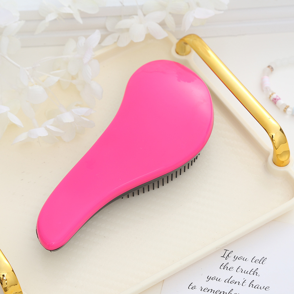 Portable Women's Stylish Hairbrush with Airbag Design - Prevents Knots and Enhances Shine
