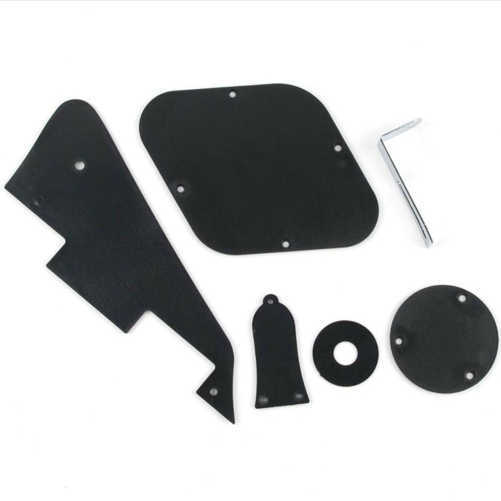 1Set Pickguard Pickup Selector Plate Bracket Archtop Screw Cavity Switch Cover Body Guard For Les Paul Style Kit Electric Guitar