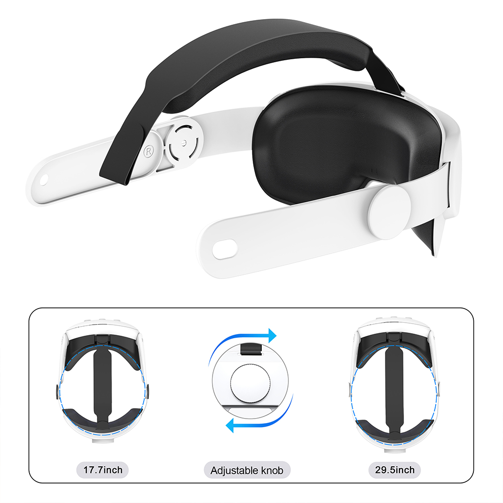 For Meta Quest 3 Adjustable Head Strap Upgrades Elite Headband Alternative Head Strap For Oculus Quest 3 VR Accessories