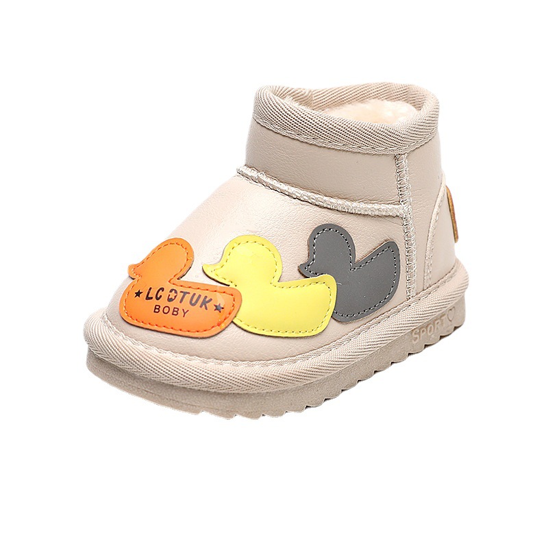 Children's sports snow boots, men's and children's plush shoes, winter women's baby cotton shoes dh910320090