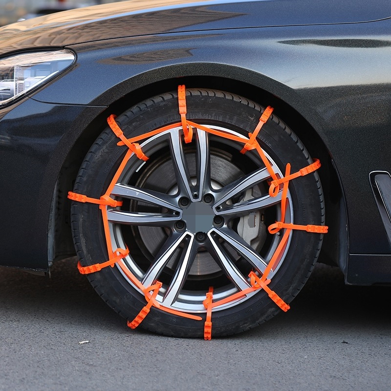 1/5/10Pcs Anti Skid Snow Chains Car Winter Tire Wheels Chain Winter Outdoor Snow Tire Emergency Anti-Skid Auto Accessories
