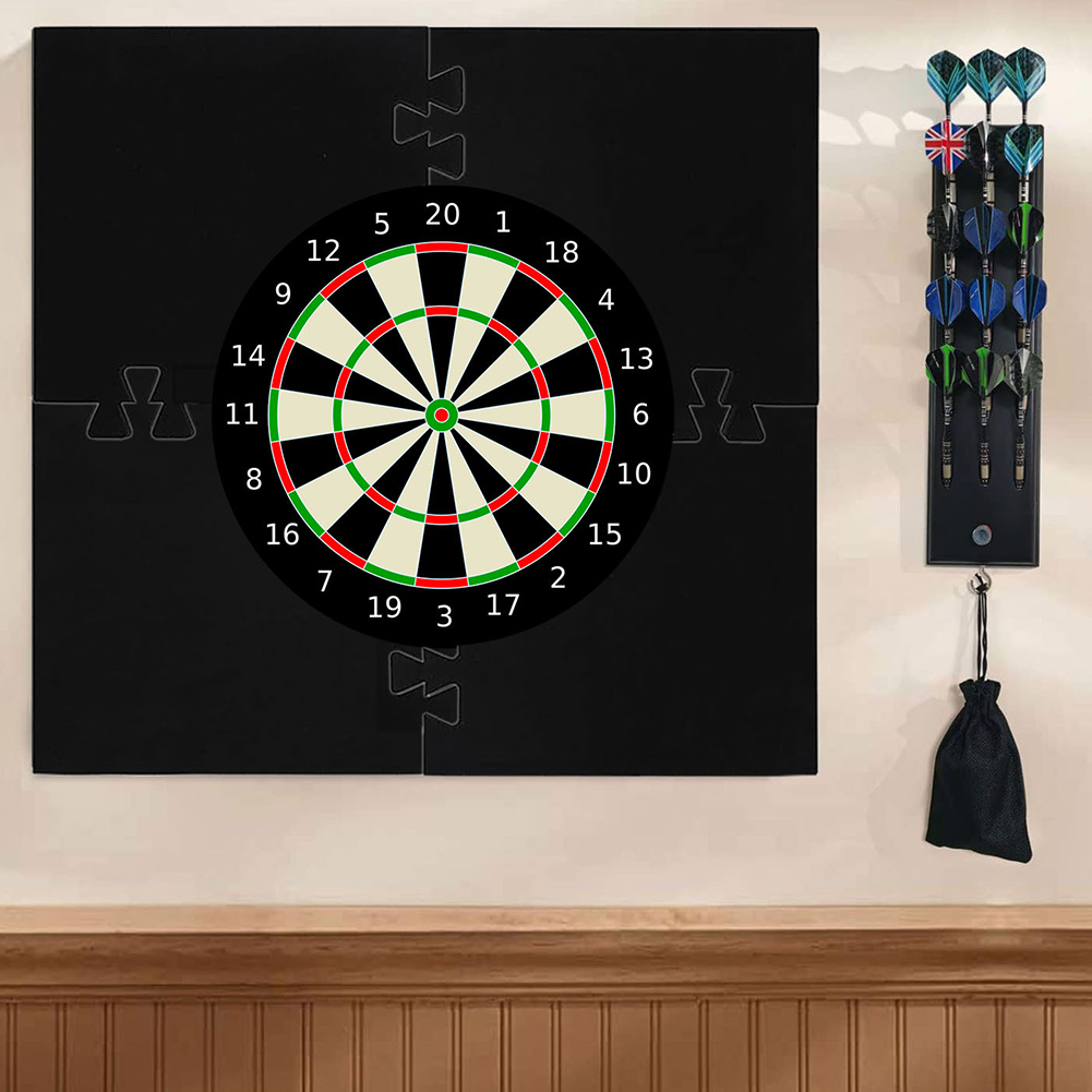 Splicing Dartboard Surround Wall Protector ESquare Dart Board Wall Protector Dartboard Backboard Dart Flights Darts Accessories
