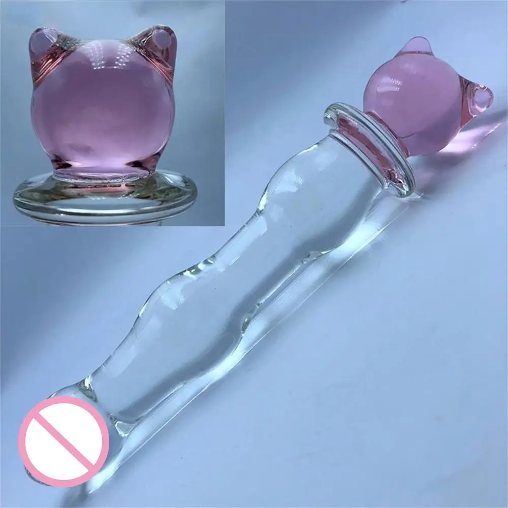 Glass Didlo For Women Vargina Dildo For Man Anus Sexy Porn Body Lingerie Women Soft Silicone Plug Vibrator 3d Ans Sex