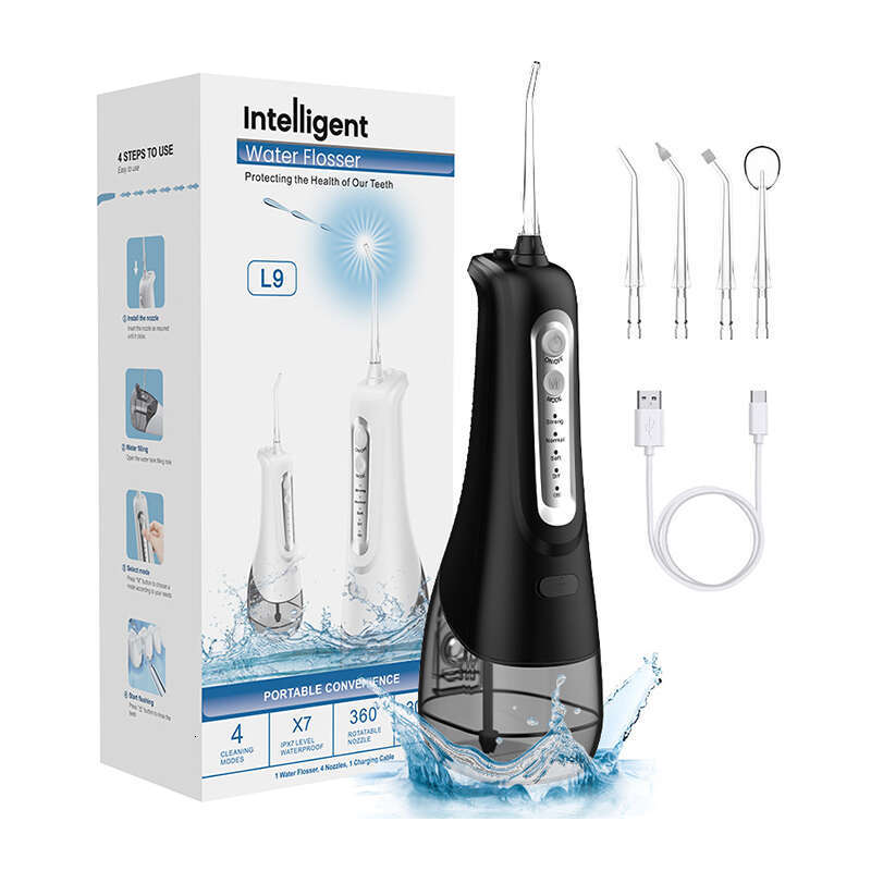 shanshi High Quality Portable Pick Teeth Cleaner Cordless Electric Waterproof IPX7 Dental Water sser