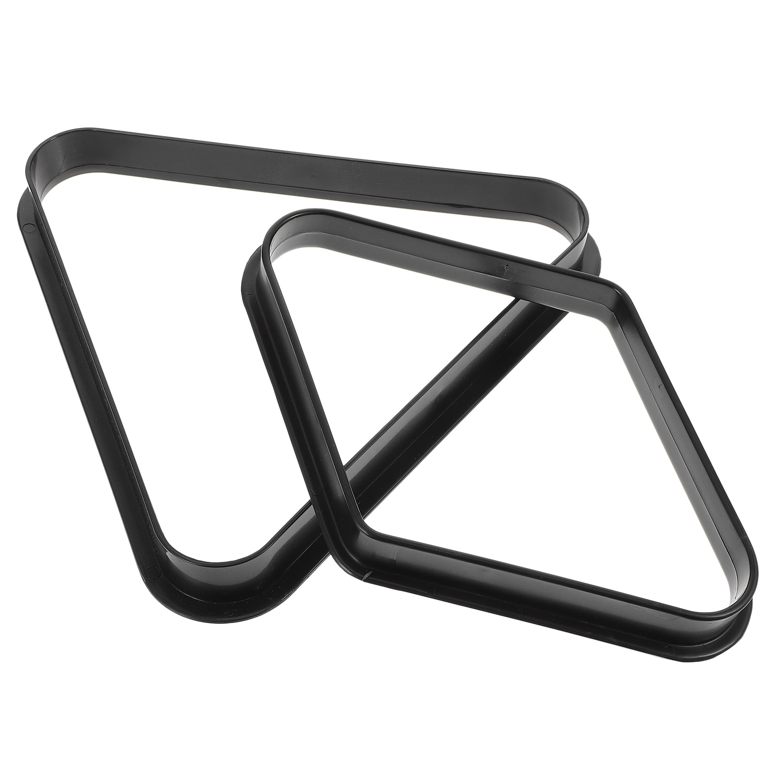 Plastic Billiard Ball Rack Set 8-Ball Triangle Ball Rack 9-Ball Diamond Rack Set Table Pool Balls Racks Pool Table