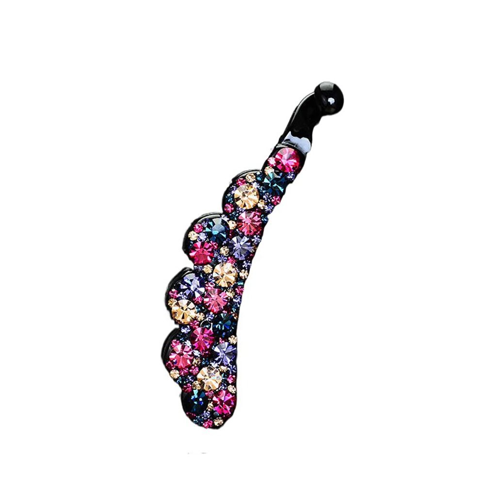 Hair Claw Sweet For Women Vertical Clip Diamond For Girl Korean Style Hair Clip Banana Clip Hair Accessories Ponytail Holder