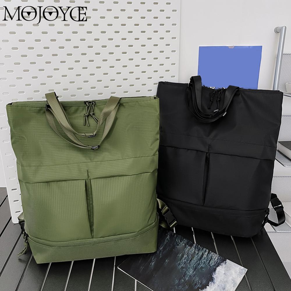 Trend Lightweight Unisex Backpack Women&Men Travel Backbag Ddmysmile Large Capacity Solid Colour Multifunctional ddmysmile Versatile Outdoor Bag Smile