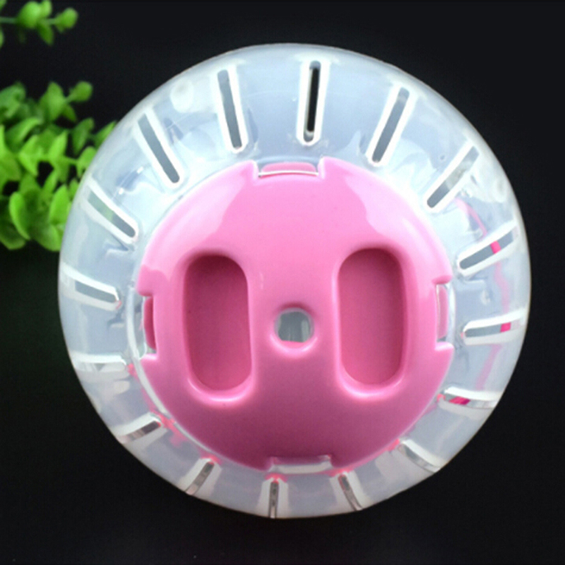 1pcs Breathable Clear Ball Without Bracket Hamster Pets Product Small Running Ball 2Colors Plastic Fit For Small Pets Toy