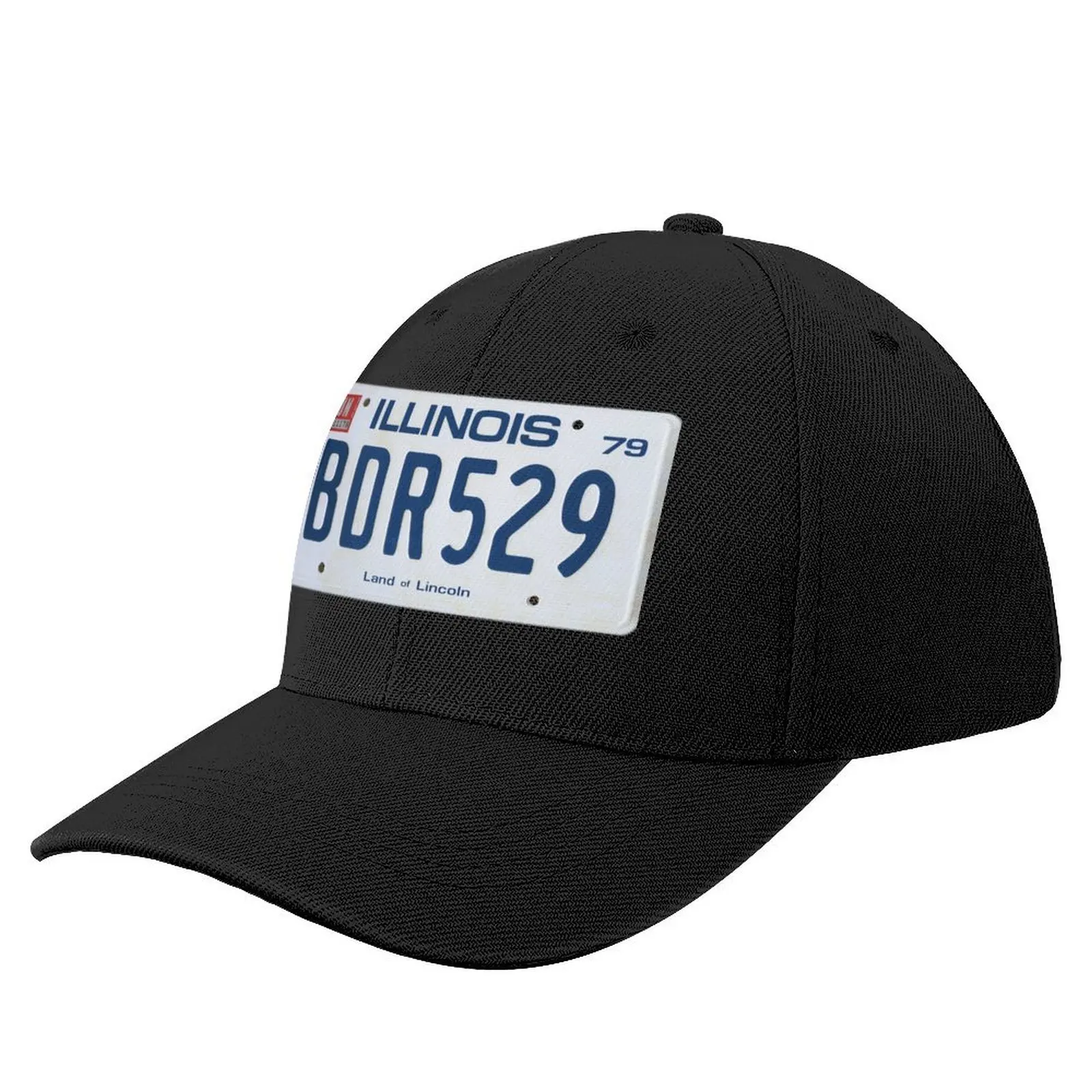 License Movie Blues Brothers ddmysmile Plate T-Shirt Baseball Cap Sports Cap Foam Party Hat Tea Hat Baseball Men Women's Smile
