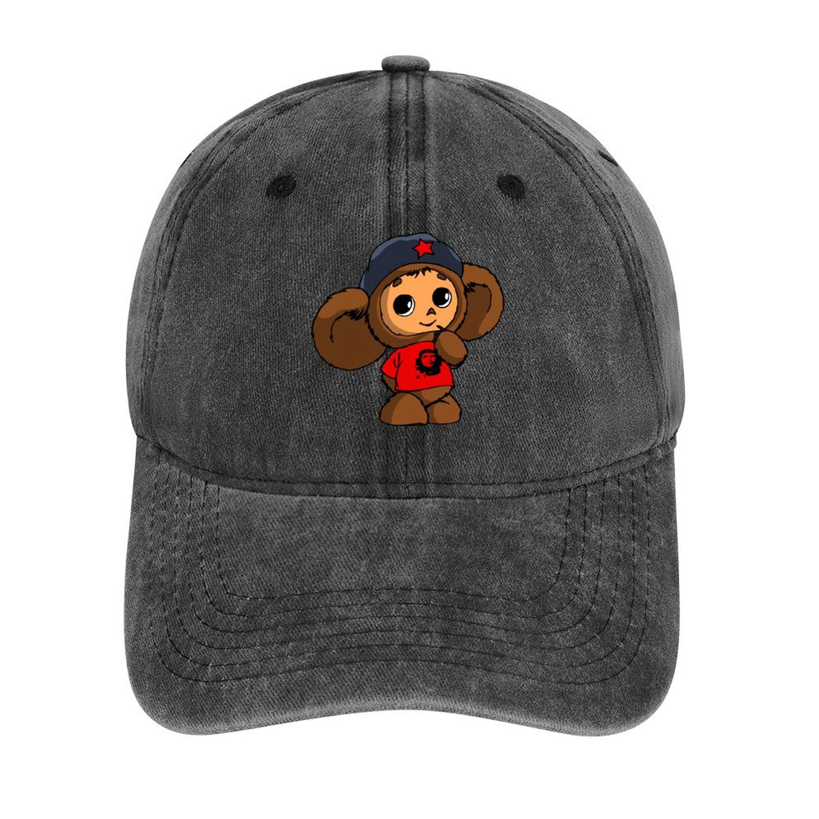 Hat New Cowboy Cheburashka Hat Hat Beach Western Derby ddmysmile Women's Hats 2024 Men's Smile