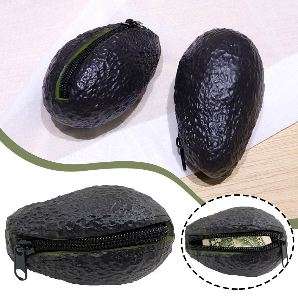 With Avocado Coin Purse Zipper For Money Storage Bag For Avocado Lover ddmysmile Women Kids Gift K0l7 Smile