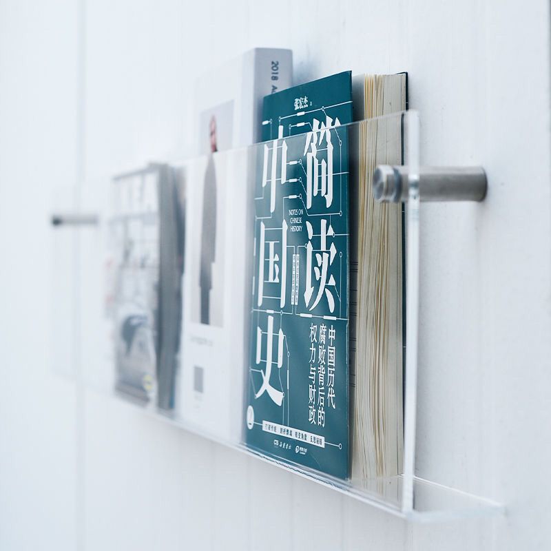Acrylic Magazine Holder,Book Organizer,Magazine Rack Floor,Kids Book Display Shelves Wall Mounted