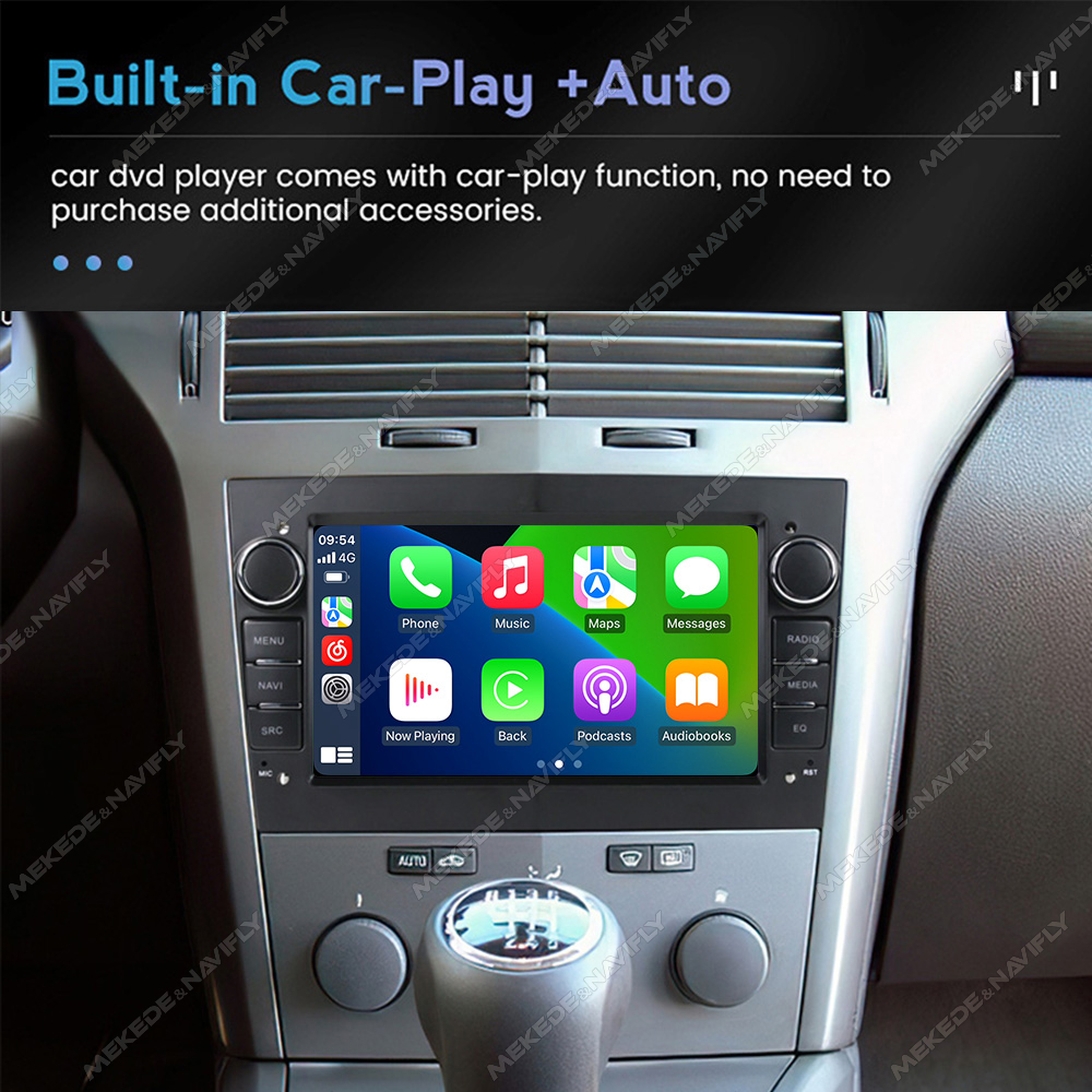 MEKEDE Android Car Radio Stereo for Opel Astra H J 2004 Vectra Vauxhall Antara Zafira Corsa C D Vivaro Meriva Veda Carplay Audio