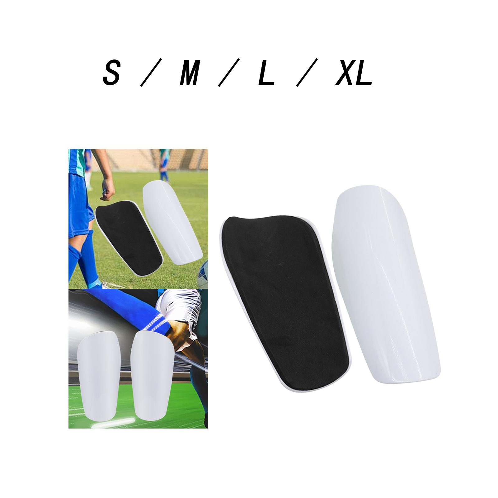 2 Pieces Soccer Shin Guards Lightweight Ergonomic Shock Absorbing Soccer Shin Pads for Running Tibia Volleyball Football Protege