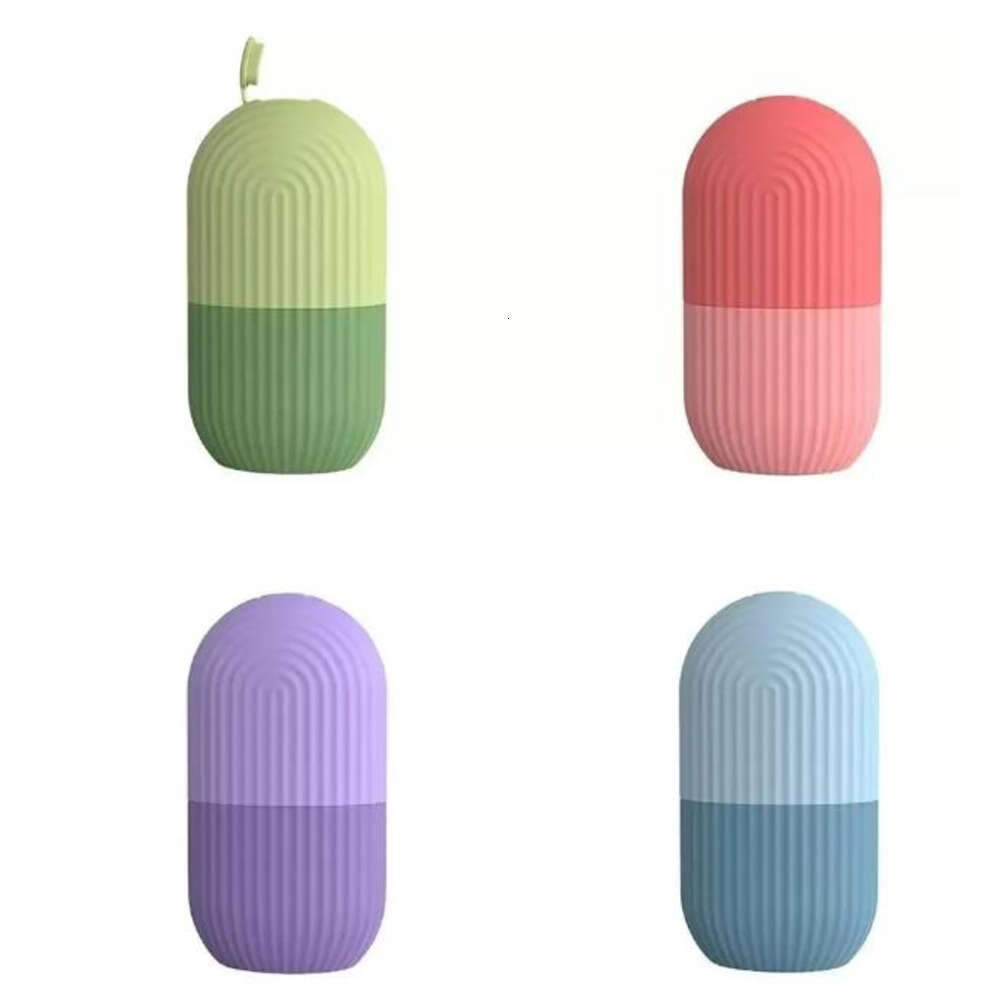 Silicone Skin Care Beauty Lifting Contouring Silicone Ice Cube Trays Ice Globe Ice Balls Face Massager Facial Roller Reduce Acne Masajeador Facial Con