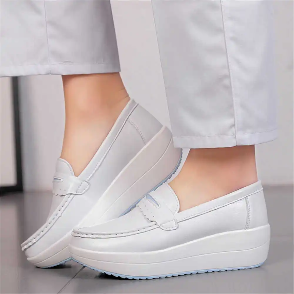 35-39 Round Foot Shoes Women Spring Flats Luxury Trainers Women Original Brand Woman Sneakers Sport Out What's Imported
