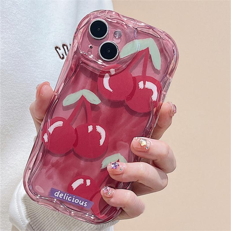 Phone Case For OPPO A18 A98 A78 A58 A79 5G A58 A38 4G A94 F17 F19 F11 F9 F21 Reno 5 6 7 4 Pro 5F Find X3 Lite cover Pink Peach
