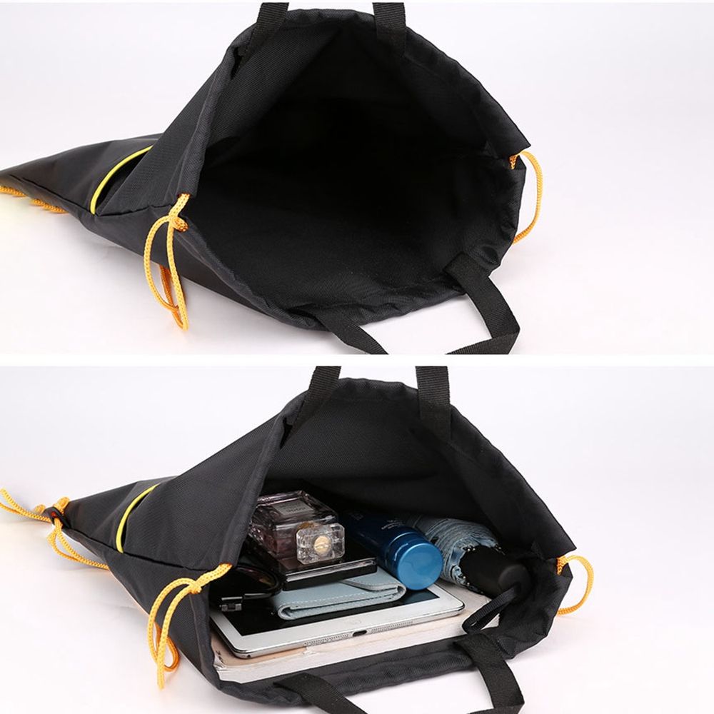 Portable Sport Fitness Travel Outdoor Backpack Drawstring Bag Waterproof Gym Drawstring Sack for Swimming Basketball Yoga