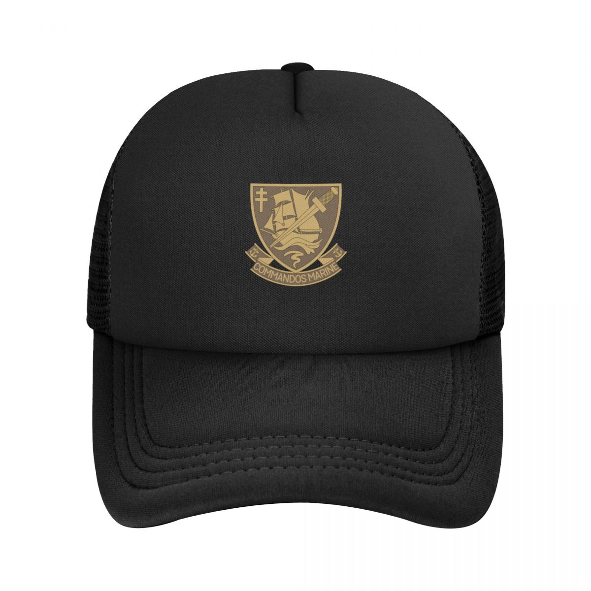 (France) Baseball Marine Commandos Cap Cute New In The Hat Hat Dad ddmysmile Hat Men Caps Women's Smile ()