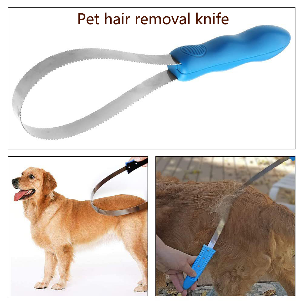 Horse Brush Scraper Sided Shedding Blade Stainless Steel Shedder Sweat Scraper Tool Horse Care Grooming Cleaning Tool