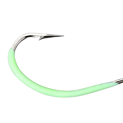 7 Sizes 1218 Luminous Hook With Line High Carbon Steel Barbed Hooks Asian Carp Fishing Gear 60 Pieces Lot WH12