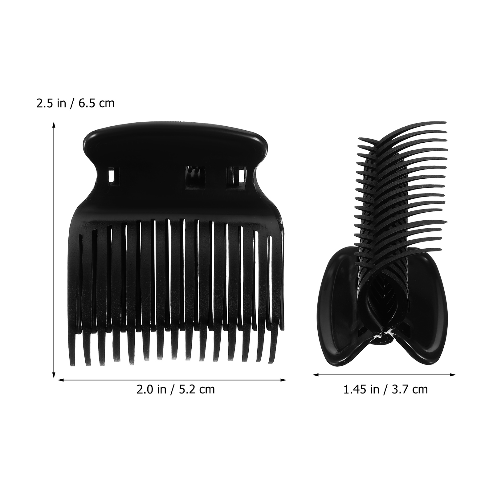 12 Pcs Electric Heating Claw Clip Miss Hair Barrettes Curler Clips Abs Hot Roller for Long