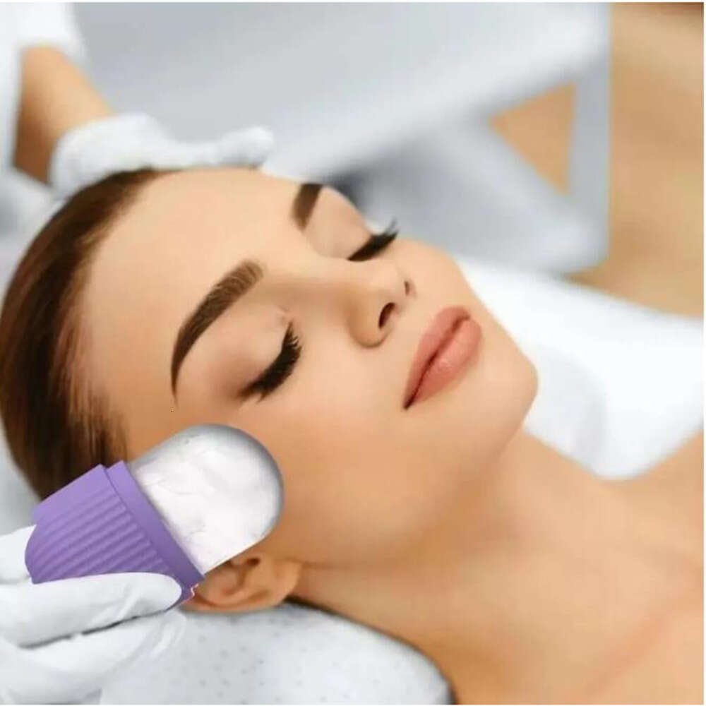 Silicone Skin Care Beauty Lifting Contouring Silicone Ice Cube Trays Ice Globe Ice Balls Face Massager Facial Roller Reduce Acne Masajeador Facial Con