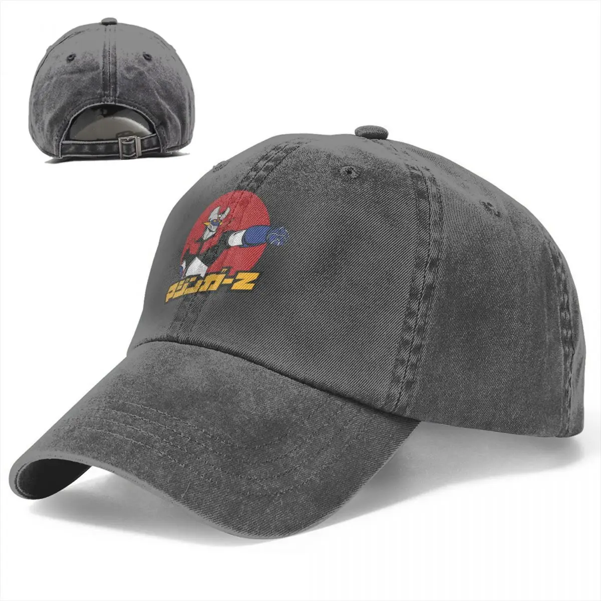 Z Wash Ponytail ddmysmile Mazinger Baseball Cap Snapback Cowboy Hats Bone Homme Goldorak Grendizer Actarus Cap Spring Autumn Smile