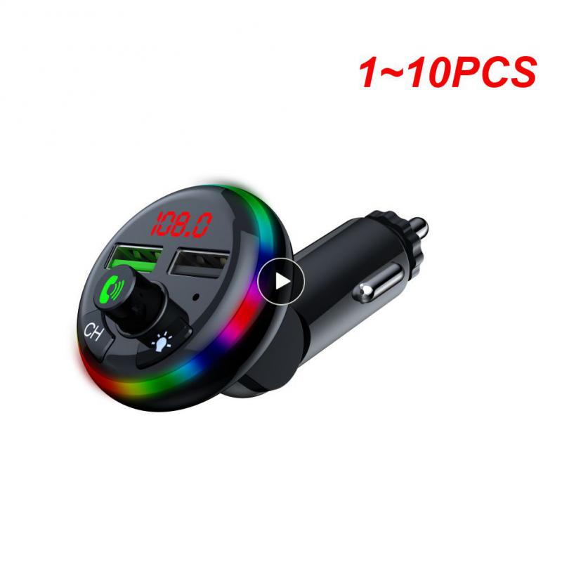 Receiver 12v-24v 1~10PCS Audio Car Practical Universal Durable Portable Car Supplies Car Mp3 Bluetooth Player 3.1a smile