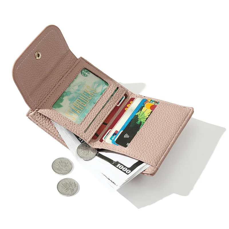 Small Pu Leather Women Wallet Mini Lady Coin Purse Pocket Yellow Female Wallet Girl Purse Brand Designer Women Purse