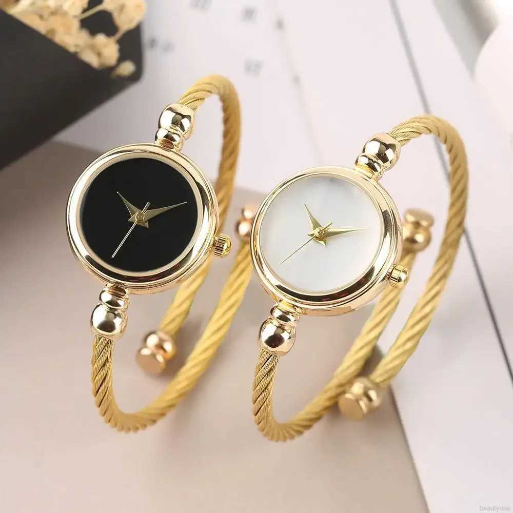 Watch for Women Small Gold Bangle Bracelet Luxury Watches Stainless Steel Ladies Quartz Wrist Watch Brand Casual Women RelojXJ241109