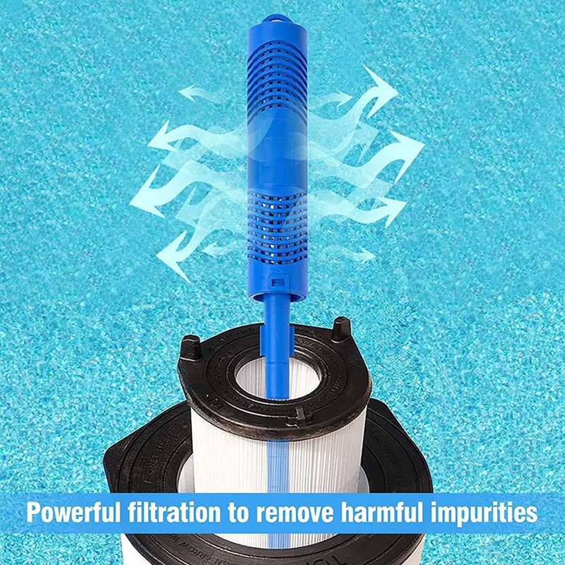 Pack Spa 2 In-Filter Mineral Sticks Parts Cartridge Sticks For Hot Tub Spa Swimming Pool Fish Pond Filter Cartridge smile