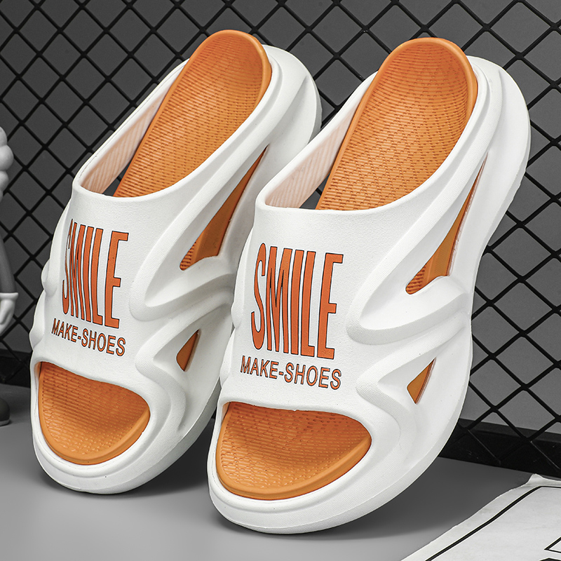 New Men Women Slippers Outdoor Indoor Sandals Beach Trend Men Casual Shoes Thick Soft Sole Slides Men Flip-flops Men's Slippers