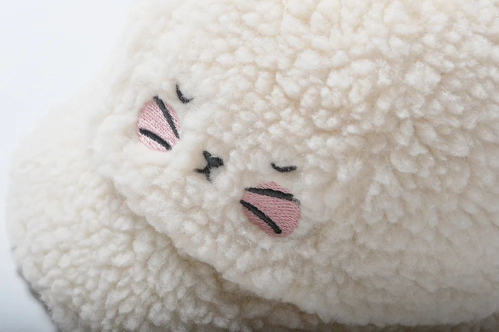 deer jonmi Winter Baby Kids Thicken Fleece Cartoon Bucket Hats Toddlers Children Warm Chic Outdoor Caps 241112