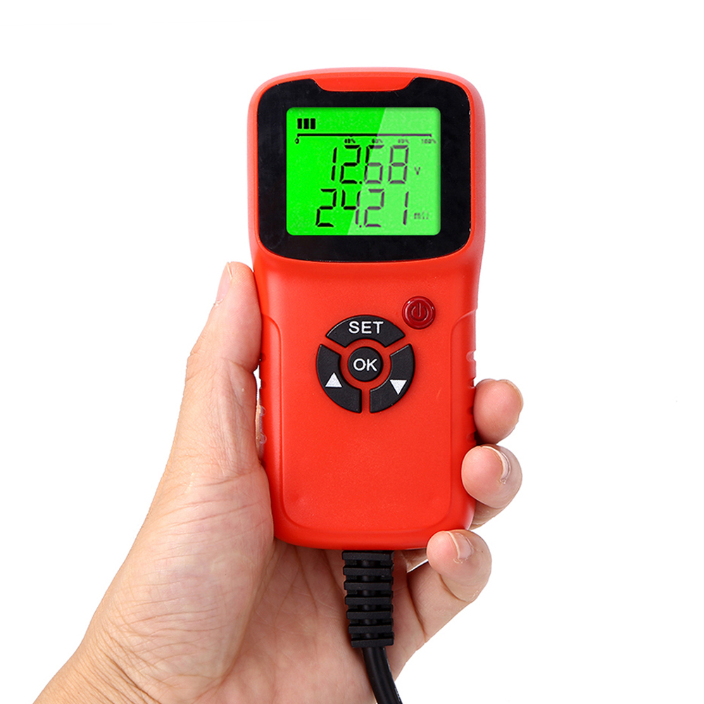 Tester Battery Car Charger Analyzer 12V 2000CCA Battery Voltage Test Charge Circuit Charge Tester Automatic Diagnosis smile