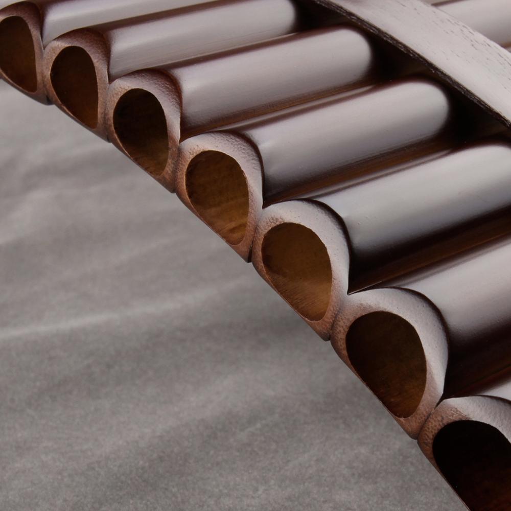 Pipes C Key 25 Pan Flute High Quality Pan Pipes Woodwind Instrument ddmysmile Chinese Traditional Natural Bamboo Wind Musical Instrument Smile