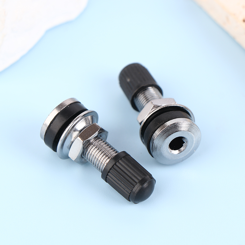 2pcs TR161-32mm Motorcycle Wheel Valve Universal Motorbike Scooter Tyre Dustcap Stem Caps Metal Car Accessories
