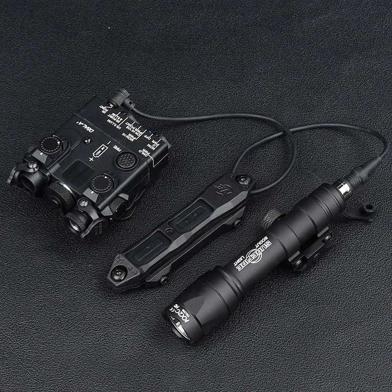 WADSN Tactical DBAL-A2 Red Green Laser Point Indicator DBAL M300 A M600 C Powerful Flash Gun Hunting Weapon DBAL A2 W241112